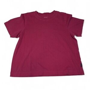 Pendleton Solid Burgundy Pocket T-Shirt Mens XL